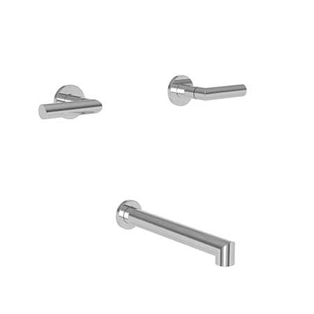 Newport Brass Tub Faucet, Satin Nickel (PVD), Wall 3-3125-15S